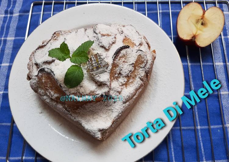 makanan Torta Di Mele (Bolu Panggang Apel Khas Italy) Anti Gagal