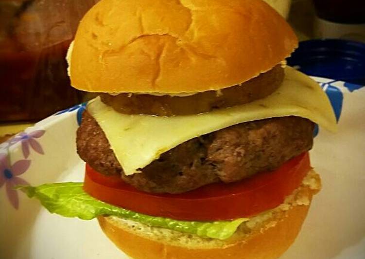 Recipe of Delicious Island Fire Burgers