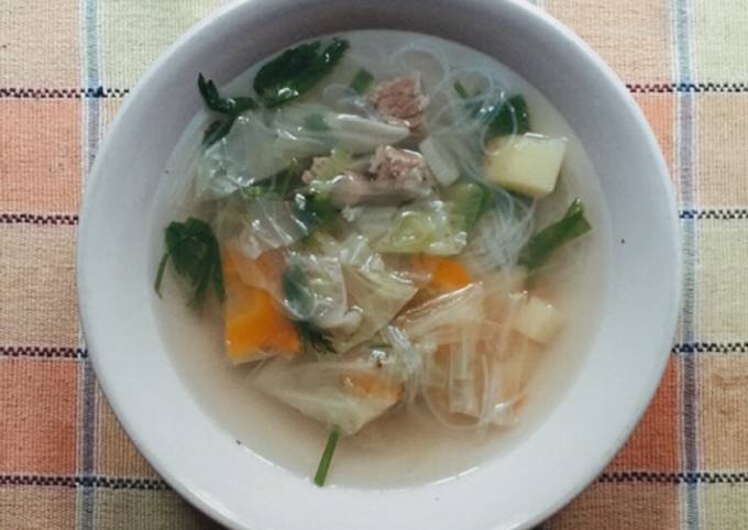 Resep: Sop Daging Sohun Yang Sederhana