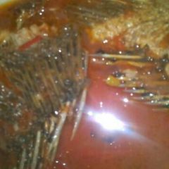 A picture of Fish stew.