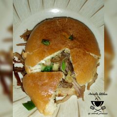 A picture of Chicken burger.