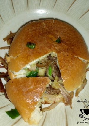 A picture of Chicken burger.