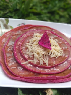 Foto resep Pancake Buah Naga