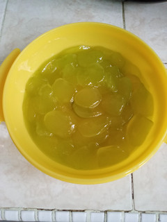Foto resep Manisan kolang kaling syrup melon