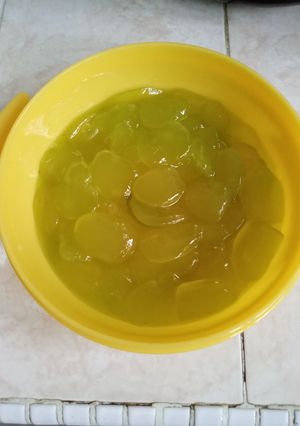 Foto resep Manisan kolang kaling syrup melon