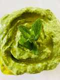 Avocado coriander and mint spread