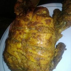 A picture of Juicy chikn chargha.