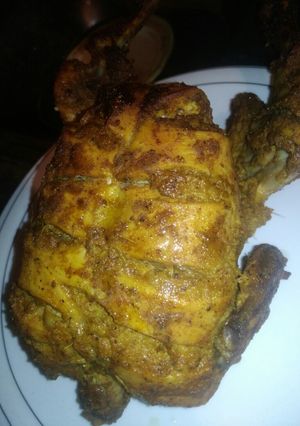 A picture of Juicy chikn chargha.