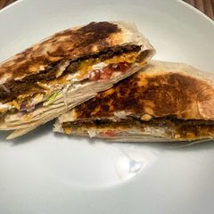 A picture of Crunch Wrap Supreme- Tacobell Copycat 🔔.