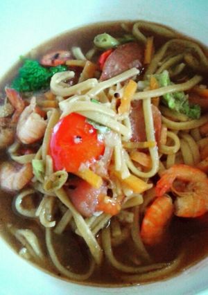 Foto resep Mie wortel