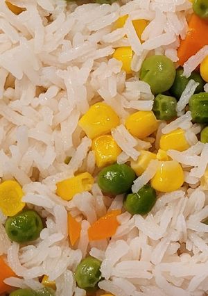 Una foto de Arroz blanco estilo Pau