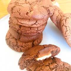 รูปของ Double chocolate chip cookies