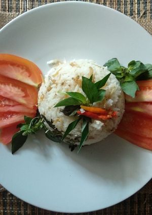 Foto resep Nasi liwet teri khas sunda