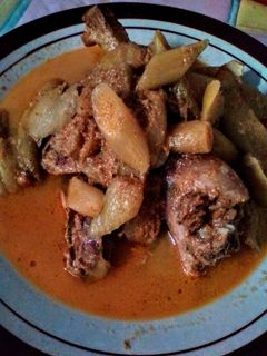 Foto resep Gulai ayam kampung kamumu