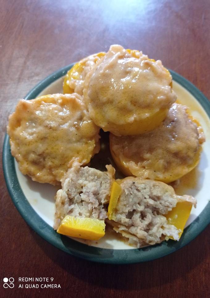 Кабачки фаршировані м'ясом