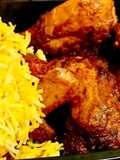 أجنحة دجاج مع أرز الكاري