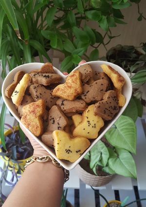 عکسی از دستور شیرینی زنجبیلی و کاکائویی
