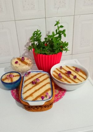 عکسی از دستور شیربرنج