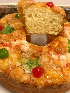 Una foto de Bizcocho con sabor a roscón de Reyes sin gluten