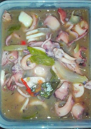 Foto resep Cumi cabe hijau anti gagal