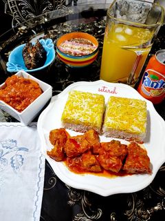 عکسی از دستور چیکن تیکا