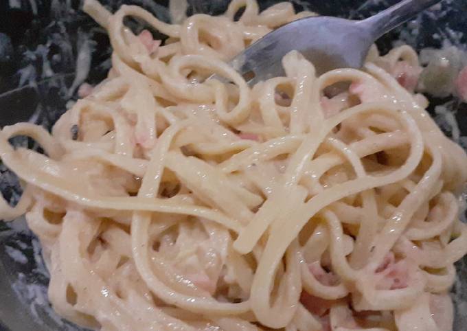 Spaghetti Carbonara Simple