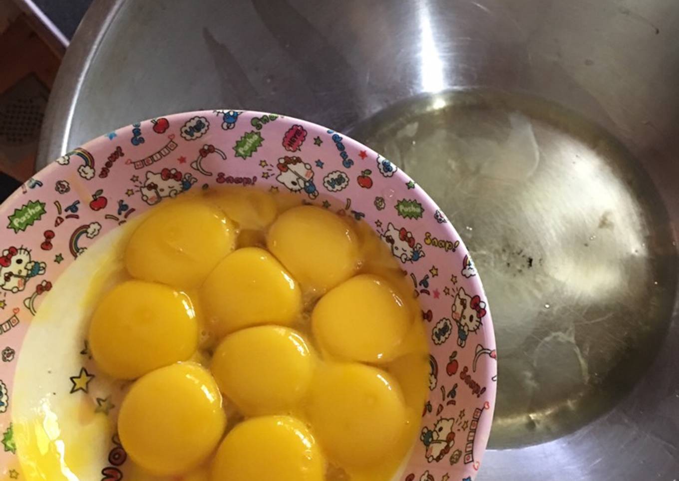 Resepi Cara mudah asingkan putih&kuning telur #tips minggupertama yang Lezat Sekali dan Simpel