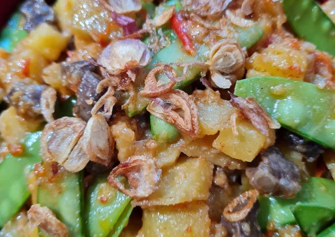 Resep Sambel goreng jantung sapi Anti Gagal