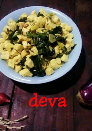 Foto resep Gulai Tahu Daun Singkong Deva
