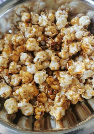 Una foto de Palomitas acarameladas