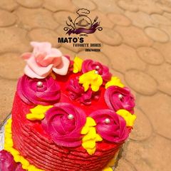 A picture of Easy way of making butter icing.