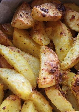 Фото 🥔 Запечена картопля з хрусткою скоринкою в аерогрилі.