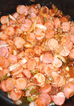 Una foto de Salchichas con 2 Chiles