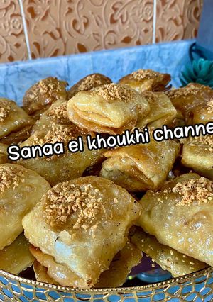صورة لوصفة رغايف معسلين بالكاوكاو على طريقة سناء الخوخي