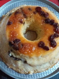 Una foto de Budín de pan cremoso y fácil