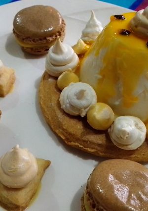 Una foto de Panna cotta “Queendom” 👸🏻🍮