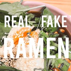 A picture of Asian Recipes: Homemade Ramen Soup: FAKE Ramen Recipe in 30 minutes].