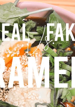 A picture of Asian Recipes: Homemade Ramen Soup: FAKE Ramen Recipe in 30 minutes].