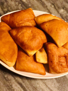 A picture of Mandazi- Swahili Beignets.