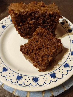 Una foto de Torta de lentejas y chocolate versión 2