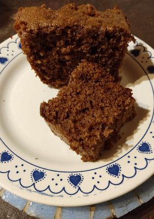 Una foto de Torta de lentejas y chocolate versión 2