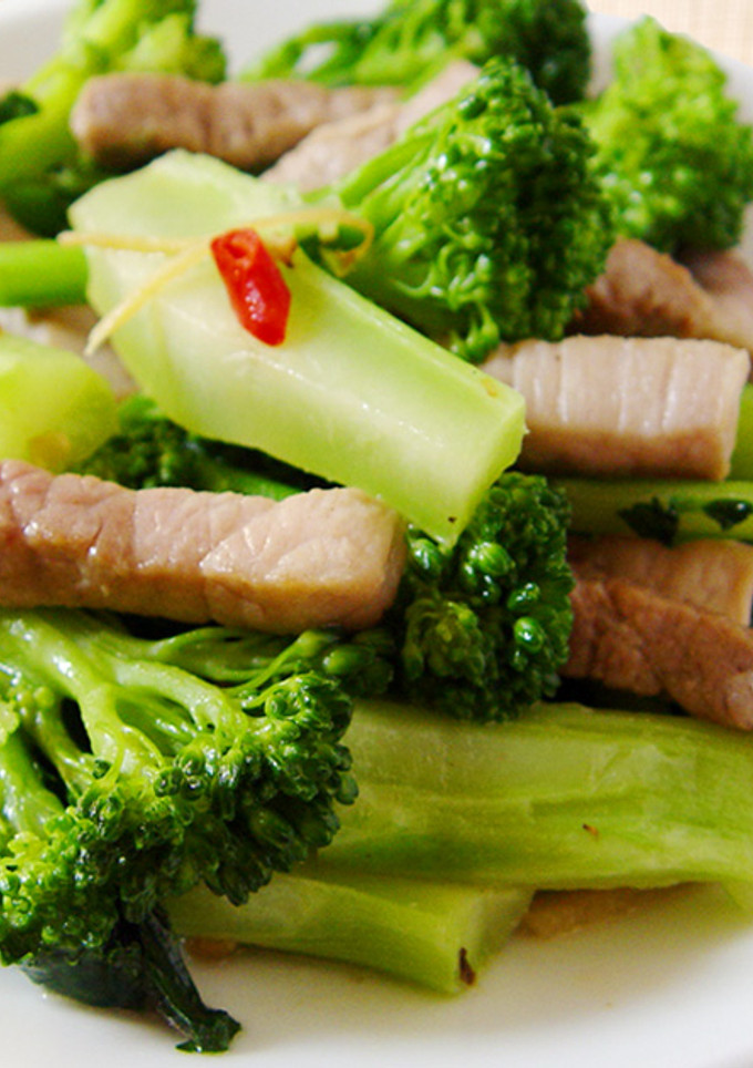 【厚生廚房】青花筍炒肉絲 的食譜成品照片
