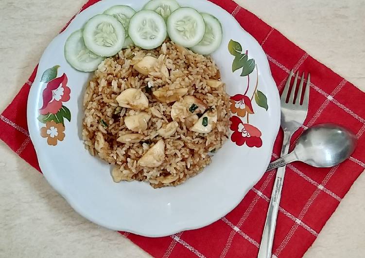 Nasi goreng baso ikan