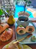 Salt Bread Mochi Matcha