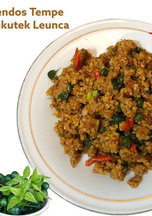 Foto resep Rendos Tempe Rendos Oncom Ulukutek Leunca | Tempe Pedas | Olahan Tempe Masakan Rumahan Sederhana
