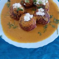 A picture of Coconut paneer kofta.