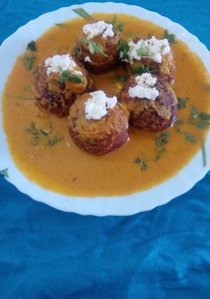 A picture of Coconut paneer kofta.