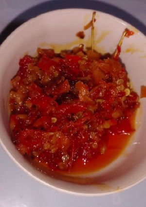Foto resep Sambal geprek pedess nampol