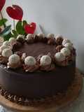 Tort urodzinowy a'la Ferrero Rocher