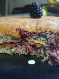 Una foto de Tortitas de Moras